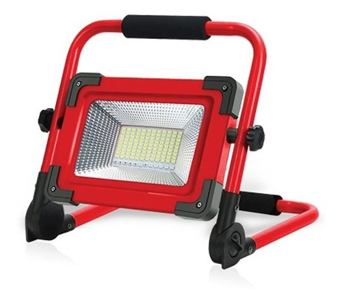 Reflector Led Portátil De Emergencia 100w Con Power Bank