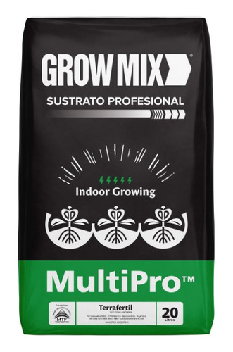 Sustrato Growmix Multipro Indoor 20lts - Kaizen Growshop