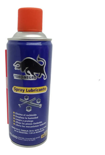 Spray Lubricante 320g/400ml Toro Negro