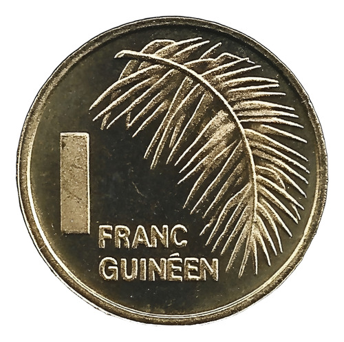 Guinea 1 Franc 1985 Bra#2 (Usado)