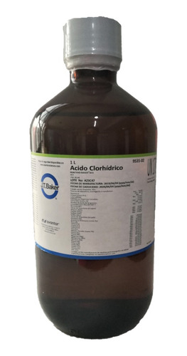 Hcl Clorhídrico 36% - Laboratorio, Alimentación, Terapia 