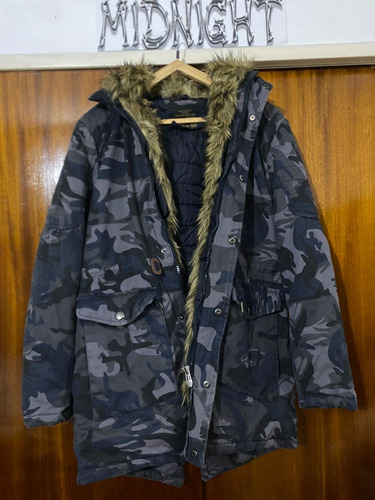 Campera Parka (camuflada) Hombre