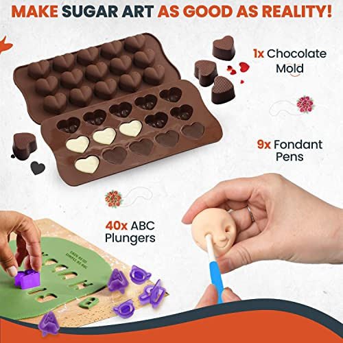 700pcs Rfaqk Kit De Decoración De Pasteles Con Suministros P
