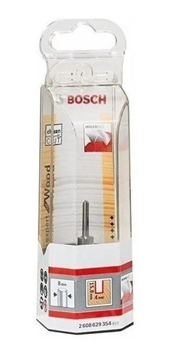 Fresa Ranura Recta 4x15,8 Eje 8mm 2 Filos Bosch Expert 