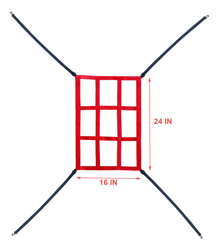 Strike Zone Target Para Red De Béisbol, Práctica De Lanzamie