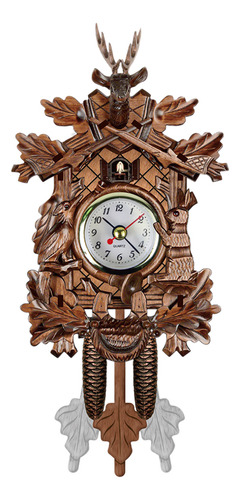 Cuckoo Wall Clock, Bird Wood, For Col