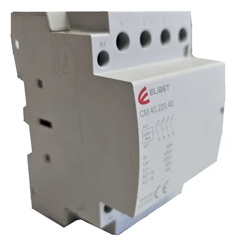 Contactor Modular Elibet 4x40a Bobina 220v