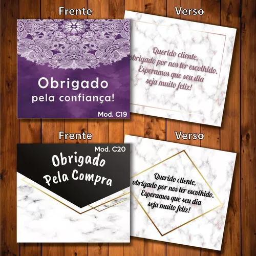 CARD AGRADECIMENTO 06 - LOJA DE ROUPA