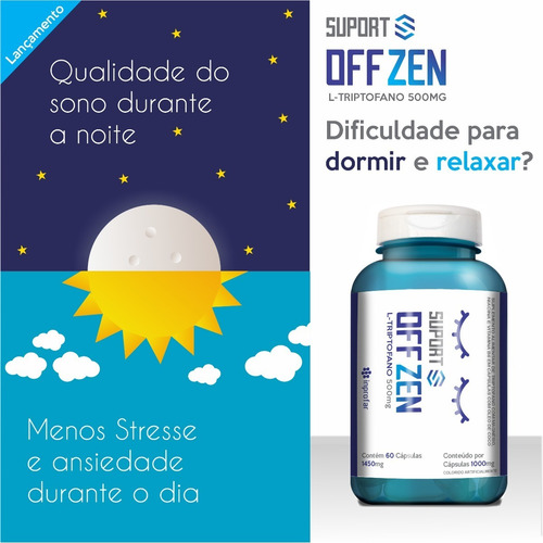 Imagem 3 de 4 de Off Zen L Triptofano 60 Caps