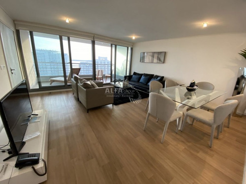 Imagen 5 de 15 de Mansa, Piso Alto Con Vista Al Mar, 2 Dormitorios