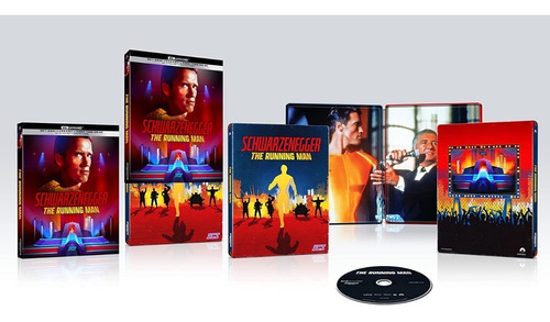 Blu Ray The Running Man Steelbook 4k Ultra Hd 