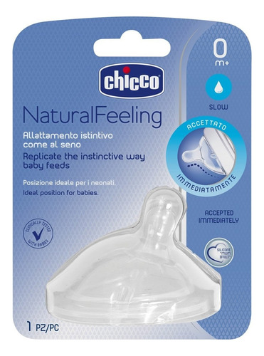 Tetina Chicco Natural Feeling 0m+  Maternelle