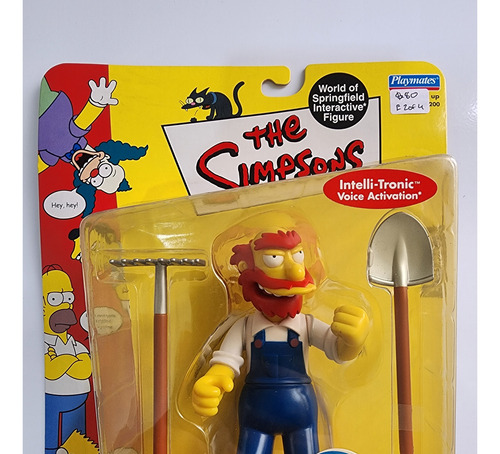 Figura Los Simpsons Playmates Series 4 Willie