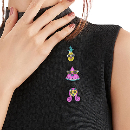 4 X 3 Uds Alfileres Esmaltados Broches Esmaltados Alfileres