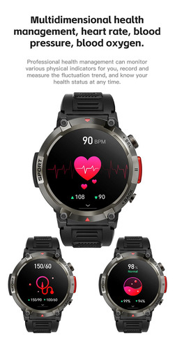Reloj Inteligente Deportivo Impermeable Bluetooth