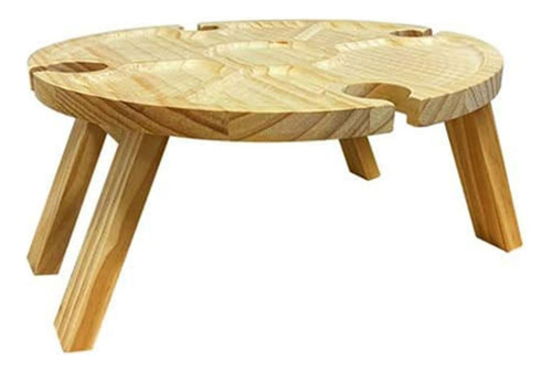 Bandeja Para Aperitivos, Mesa De Picnic Para Vino, Soporte