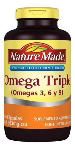 Nature Made Omega Triple 150 Caps