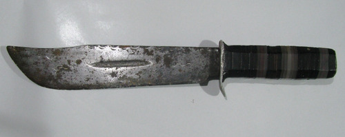 Cuchillo Antiguo Con Sangrador