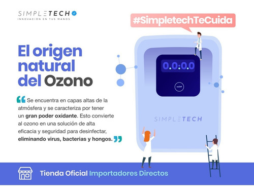 Imagen 9 de 10 de Purificador Agua Ozonizador Domestico Para Grifo Canilla