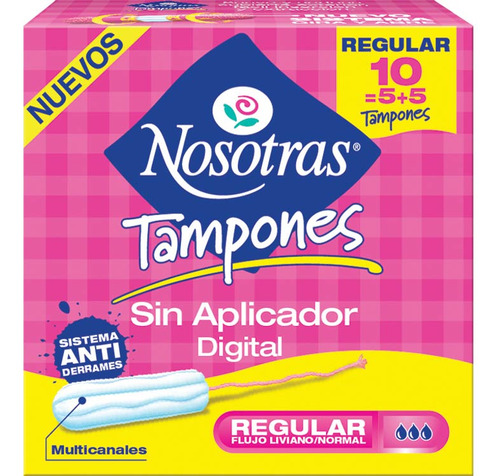 Tampones  Regular 8 Un Nosotras T.femeninas / Protectores