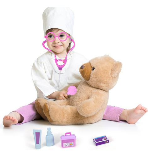 Juego De Rol For Niños, Kit De Médico, Equipo, Enfermera