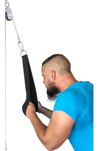 P 1 Set De Fitness Lat Y Levantar Sistema De Polea De Cable
