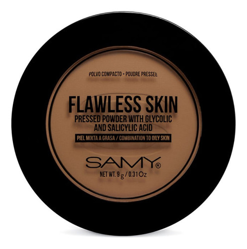 Polvo Compacto Samy Fawless Skin 08 Rich