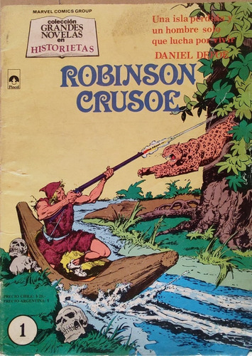 Revista Comic Robinson Crusoe #1  1978 Pincel (aa683