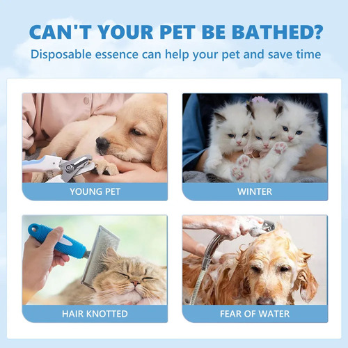 1 Unidades De Pet Clean Essence Para Anudar Y Esterilizar El