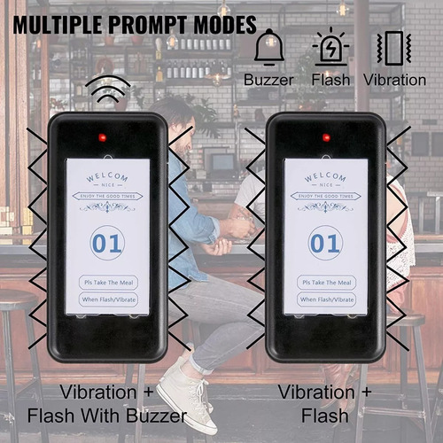 Pagers 10 Localizadores Beeper Para Restaurantes/vevor/nuevo