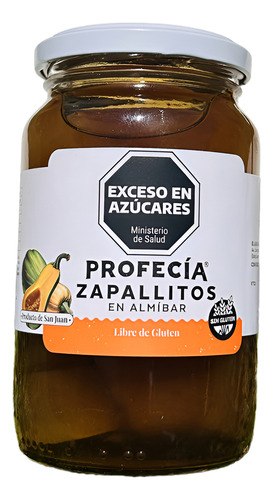 Zapallitos En Almíbar Profecía San Juan X 450gr - Sin Gluten