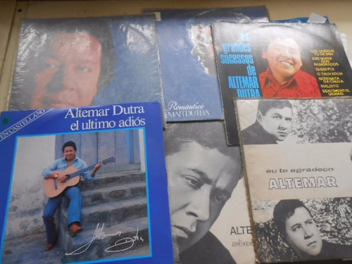 Vinil Altemar Dutra Pacote Com 6 Lp's Raros E 1 Preço!