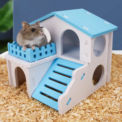 (pk) Cabaña De Madera Escondida, Animales Pequeños, Villa De