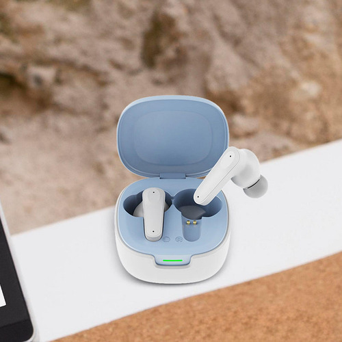 Auriculares Con Traducción De Idiomas Bt 5.4 Blanco Y Azul