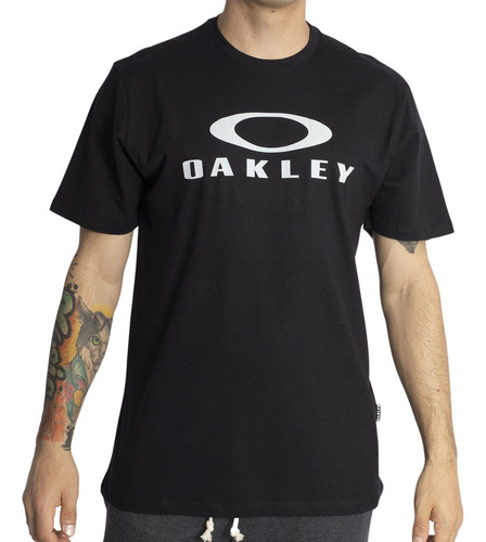 Oakley Remera Bark Ss Tee - Hombre - 457289br01k