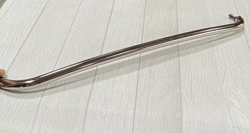 Manijon Pasamanos 70 Cm Curvo Acero Inoxidable - Nautica