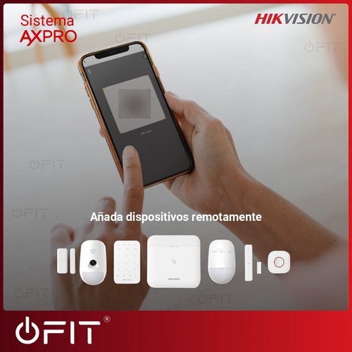Sirena Inalámbrica Interior Hikvision Axpro 110db