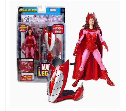 Marvel Legends Scarlet Witch Toybiz, Figura De Colección 