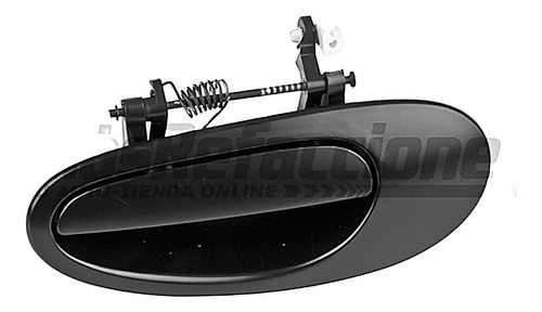 Manija Exterior Trasera Izquierda Negra Dodge Stratus 00-06