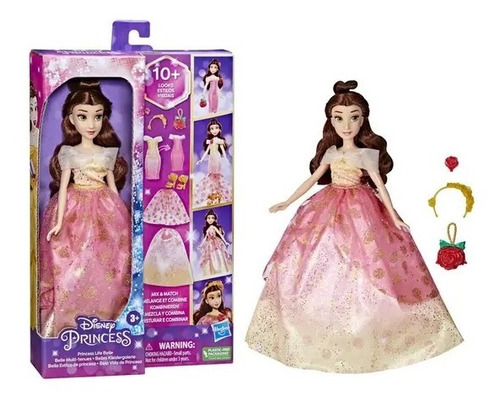 Disney Princess Bella Estilos De Princesa Con Vestidos