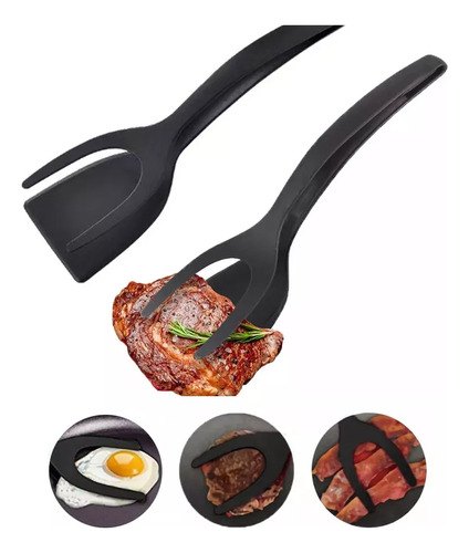 Pala Para Utensilios De Cocina, 2 Piezas, Diseño 2 En 1.