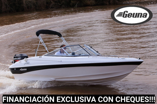 Lancha Geuna F 160 C/mercury 75 Hp 4t Nueva