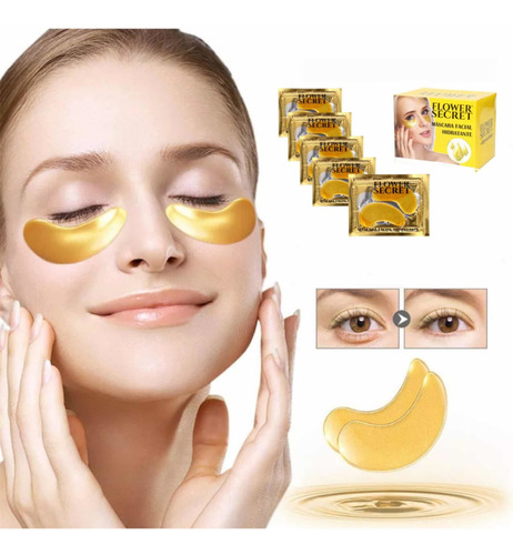 Parches Hidratantes Para Ojos Anti Ojeras Mascarilla Pack X6