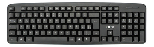 Teclado Basico Com Conexão Usb E Padrão Abnt2 Tc20 Oex