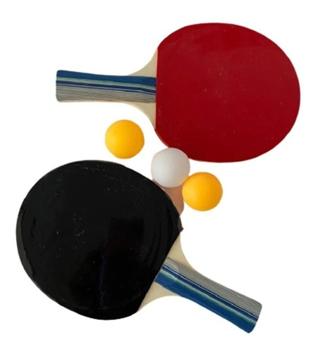 Set Completo Raquetas De Ping Pong Fácil Uso