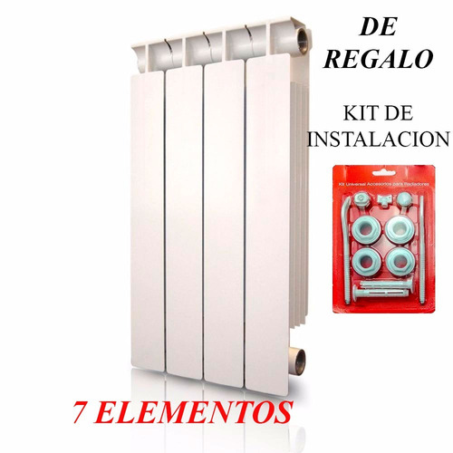 Radiador Peisa Tropical 500/80 7 Eleme C/kit De Instalacion