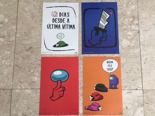 Imagem 3 de 10 de Kit Para Festa Among Us (usado)
