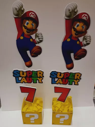 Centro de Mesa Mario Bros