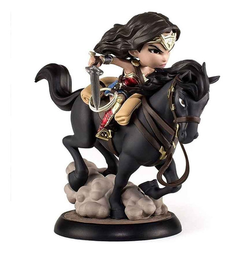 Figura Wonder Woman With Horse Q Fig Max Dc Quantum Mechanix