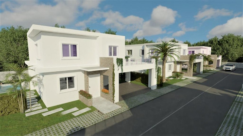 Imagen 5 de 16 de Villas De Dos Niveles Con Opción A Piscina En Punta Cana